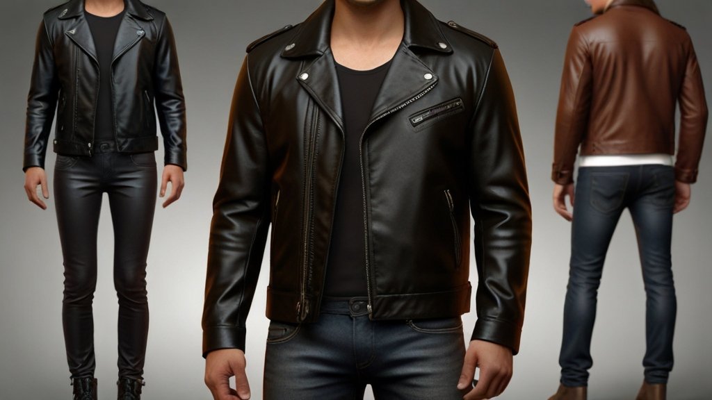Vegan Leather Jacket